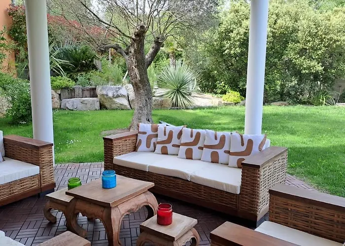 Villa Palmier Avec Piscine Chauffee Privee Proche D'uzes Et Anduze Cannes-et-Clairan