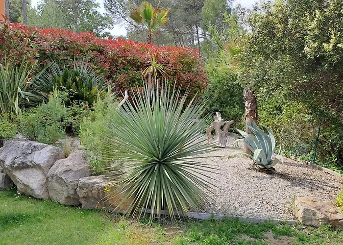 Palmier Avec Piscine Chauffee Privee Proche D'uzes Et Anduze Cannes-et-Clairan
